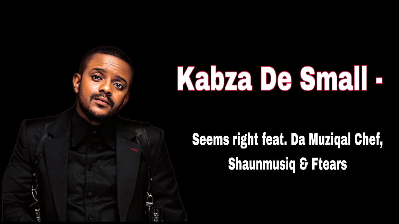 Kabza De Small - Seems Right feat. Da Muziqal Chef, Shaunmusiq & Ftears